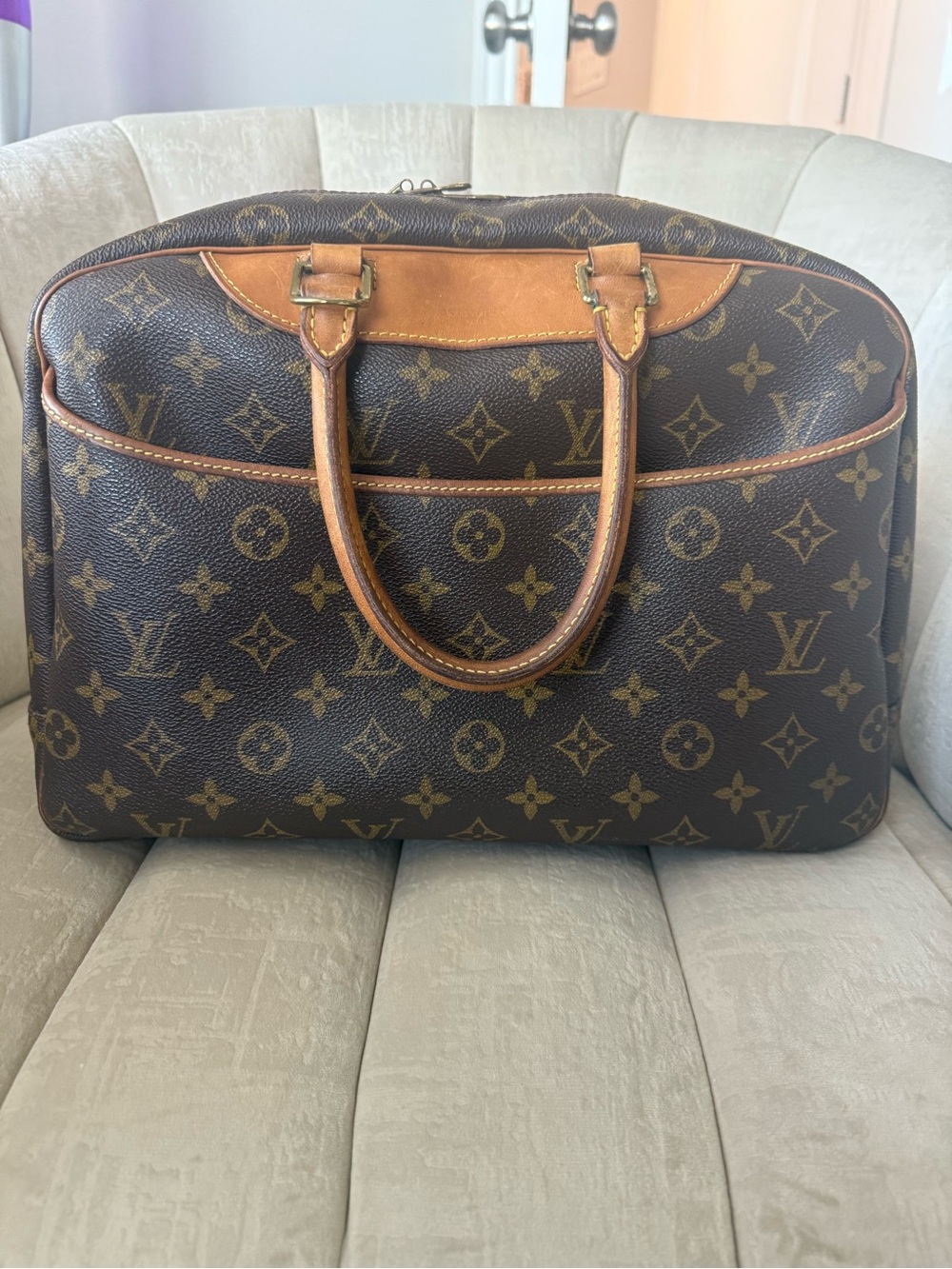 Louis Vuitton Brown Monogram Deauville